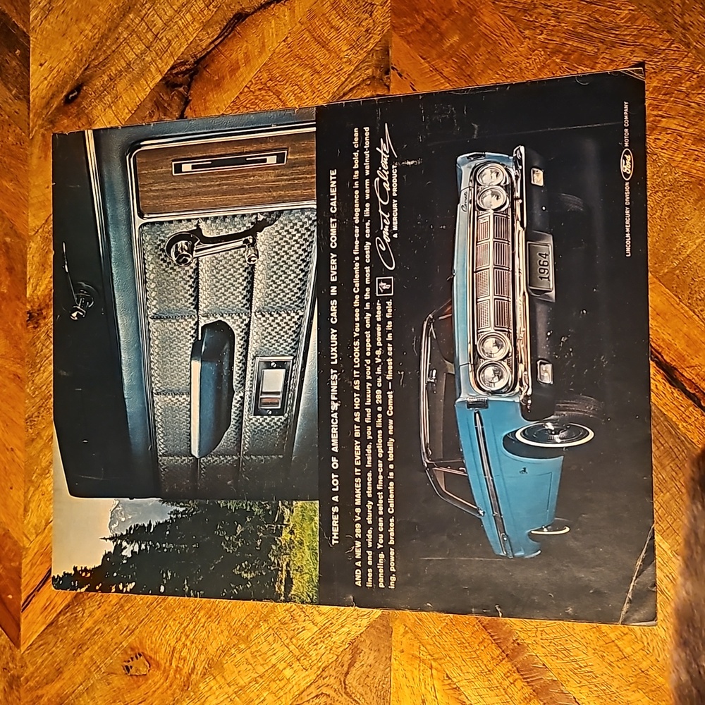 Vintage Time Life Car Automobile Ad